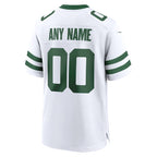 New York Jets Nike Custom Game Jersey - Legacy White