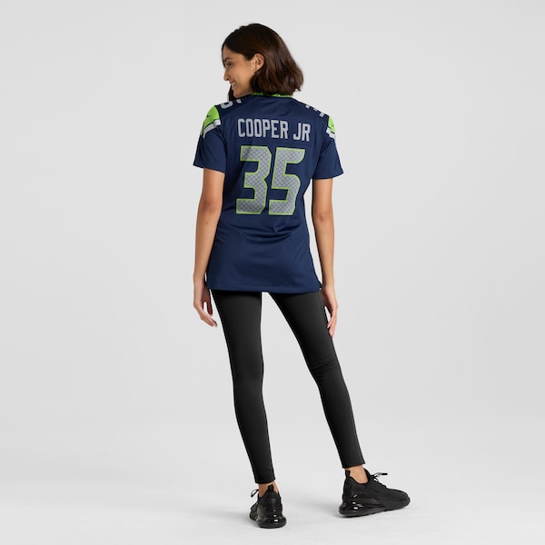 Ryan Cooper Jr. Seattle Seahawks Nike Women's Team Game Jersey -  College Navy