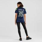 Ryan Cooper Jr. Seattle Seahawks Nike Women's Team Game Jersey -  College Navy
