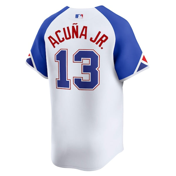 Ronald Acuña Jr. Atlanta Braves Nike City Connect Limited Jersey - White