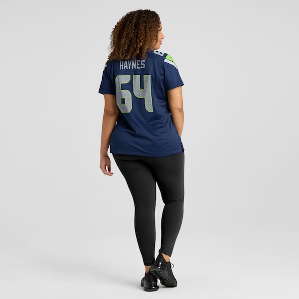 Christian Haynes Seattle Seahawks Nike Women's Team Game Jersey -  College Navy