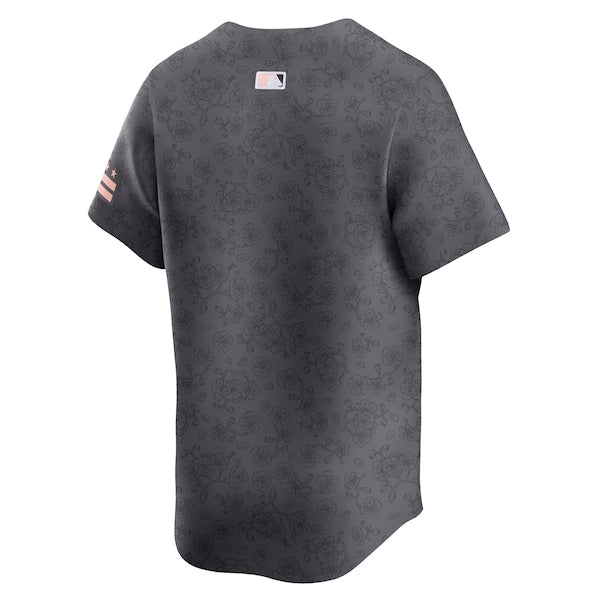Washington Nationals Nike City Connect Limited Jersey - Charcoal