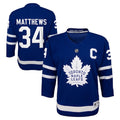 Auston Matthews Toronto Maple Leafs Youth Home Replica Player Jersey - Blue/Black