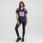 Jeremiah Pharms Jr. New England Patriots Nike Women's  Game Jersey -  Navy