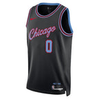 Coby White Chicago Bulls Nike Unisex 2025/26 Swingman Jersey - Black - City Edition
