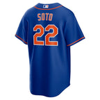 Juan Soto New York Mets Nike Replica Player Jersey - Royal