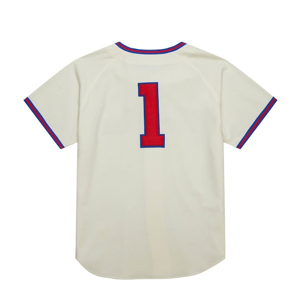Richie Ashburn Philadelphia Phillies Cooperstown Collection 1948 Authentic Jersey - Cream