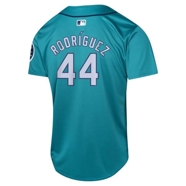 Julio Rodríguez Seattle Mariners Nike Youth Alternate Limited Player Jersey - Aqua/White