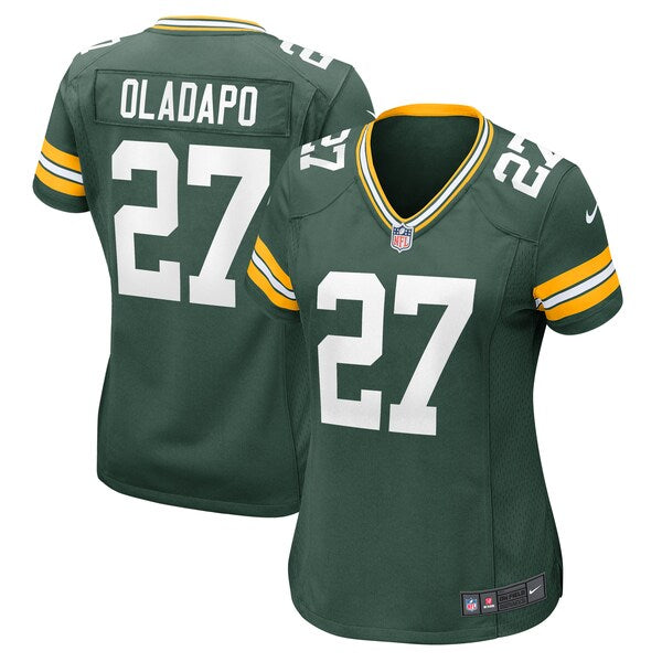 Kitan Oladapo Green Bay Packers Nike Women's  Game Jersey -  Green