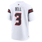 Tank Dell Houston Texans Nike Game Jersey -  White/Red/Navy