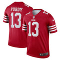 Brock Purdy San Francisco 49ers Nike Team Legend Jersey - Scarlet