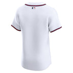 Atlanta Braves Nike Home Elite Jersey - White