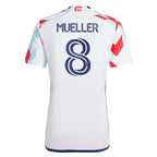 Chris Mueller Chicago Fire adidas 2024 A Kit For All Replica Player Jersey – White