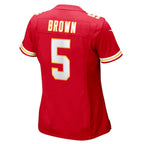 Marquise Brown Kansas City Chiefs Nike Women's  Game Jersey -  Red