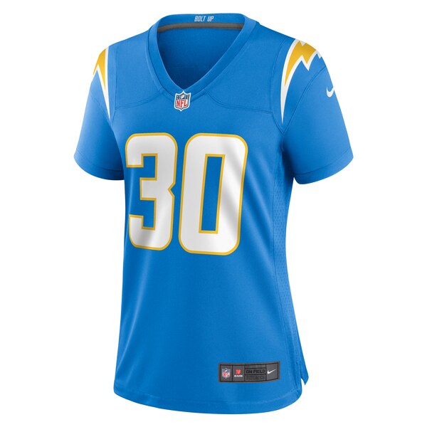Kimani Vidal Los Angeles Chargers Nike Women's  Game Jersey -  Powder Blue