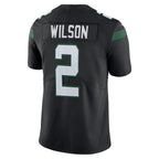 Zach Wilson New York Jets Nike Vapor Limited Jersey - Stealth Black/Green/White