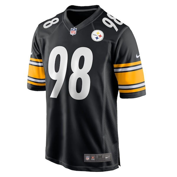 DeMarvin Leal Pittsburgh Steelers Nike Game Player Jersey - Black