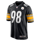 DeMarvin Leal Pittsburgh Steelers Nike Game Player Jersey - Black