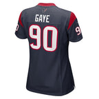 Ali Gaye Houston Texans Nike Women's Team Game Jersey -  Navy