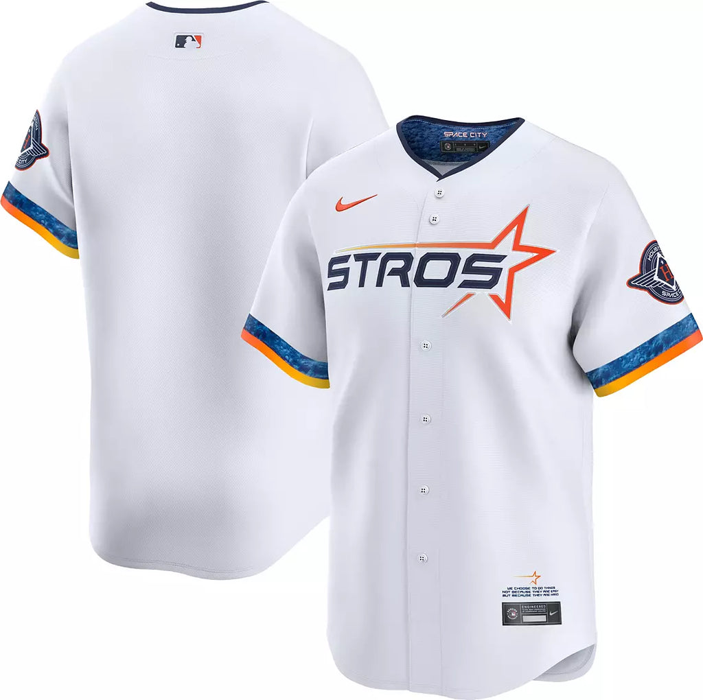 Houston Astros Nike 2025 City Connect Limited Player Jersey - White