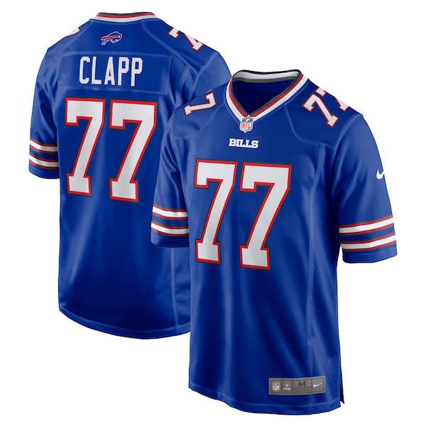 Will Clapp Buffalo Bills Nike  Game Jersey -  Royal