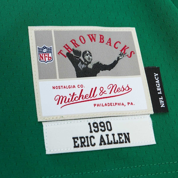 Eric Allen Philadelphia Eagles Legacy Replica Jersey - Kelly Green