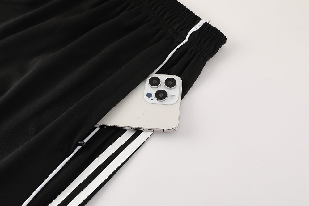 Adidas Short Sleeve Training Jersey Set - AD09- White/Black