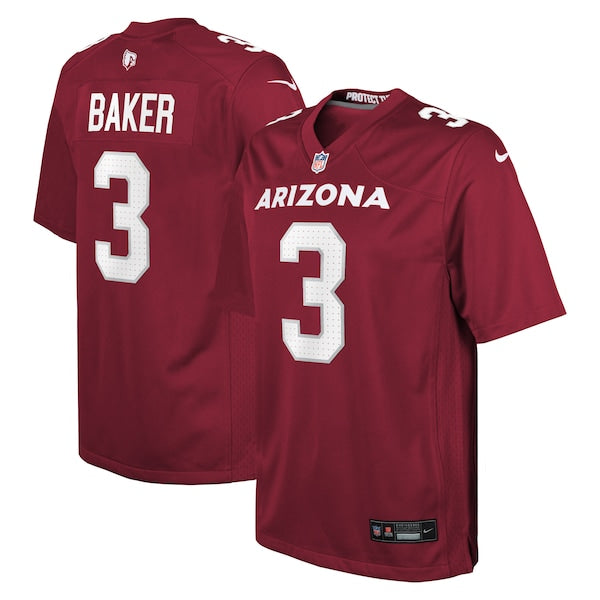Budda Baker Arizona Cardinals Nike Youth Game Jersey - Cardinal/Black/White