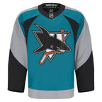 San Jose Sharks  Alternate Authentic Pro Jersey - Teal
