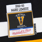 Mario Lemieux Pittsburgh Penguins  1992/93 Blue Line Player Jersey - Black