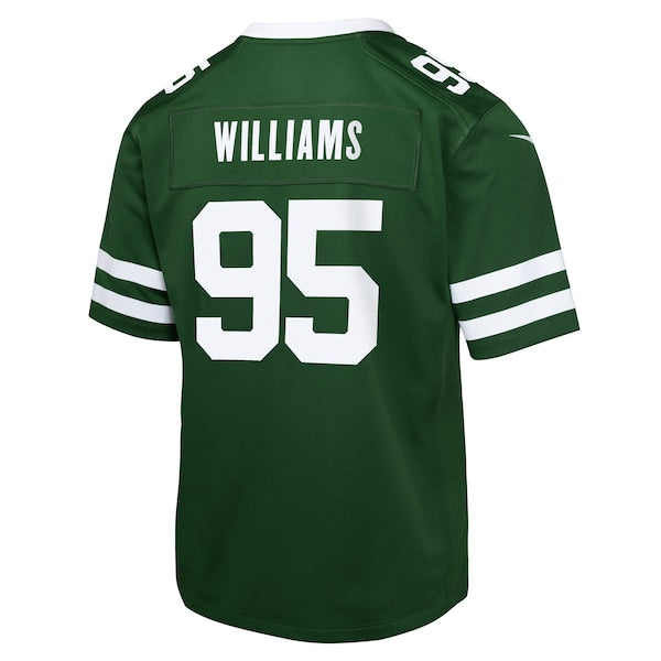 Quinnen Williams New York Jets Nike Youth Game Jersey - Legacy Green/Black