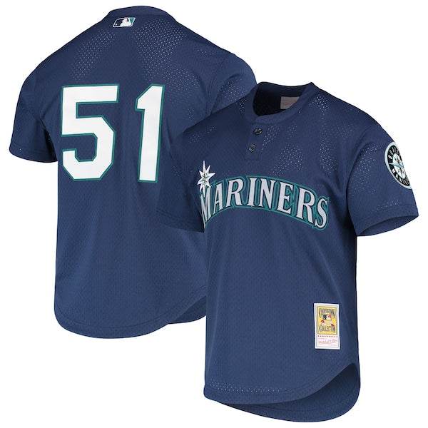 Ichiro Suzuki Seattle Mariners Cooperstown Collection Mesh Batting Practice Jersey - Royal