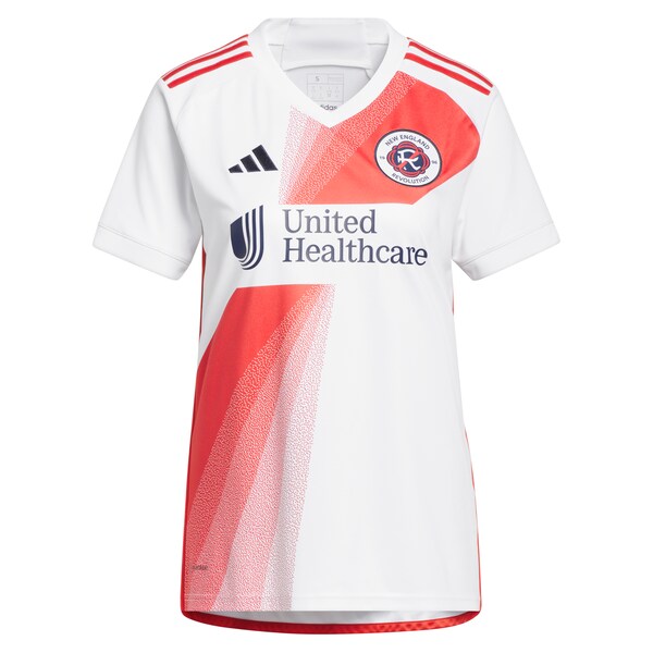 Giacomo Vrioni New England Revolution adidas Women's 2024 Defiance Replica Jersey - White