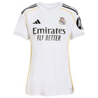 Los Merengues adidas Women's 2025/26 Home Replica Jersey - White/Blue