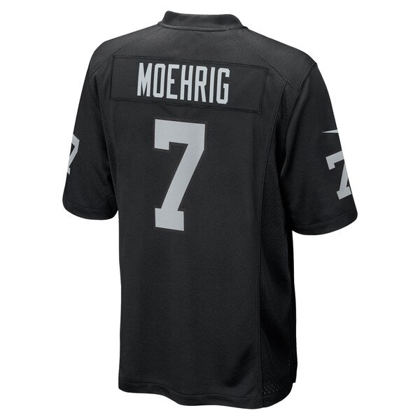 Tre'von Moehrig Las Vegas Raiders Nike Team Game Jersey -  Black