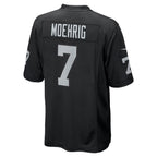 Tre'von Moehrig Las Vegas Raiders Nike Team Game Jersey -  Black