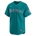Men's Seattle Mariners Julio Rodríguez Nike Alternate Limited Player Jersey - Teal/White