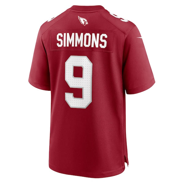 Isaiah Simmons Arizona Cardinals Nike Game Player Jersey - Cardinal