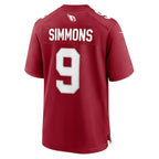 Isaiah Simmons Arizona Cardinals Nike Game Player Jersey - Cardinal