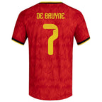 Kevin De Bruyne Belgium National Team adidas 2026 Home Replica Player Jersey - Burgundy