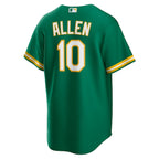 Nick Allen Oakland Athletics Nike Alternate Replica Jersey - Kelly Green
