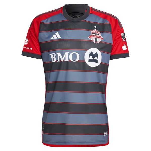 Jonathan Osorio Toronto FC adidas 2024 Club Kit Authentic Player Jersey - Gray