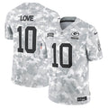 Jordan Love Green Bay Packers Nike 2024 Salute to Service Limited Jersey - Arctic Camo