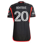 Christian Benteke D.C. United adidas 2024 The Icon Kit Authentic Player Jersey – Black