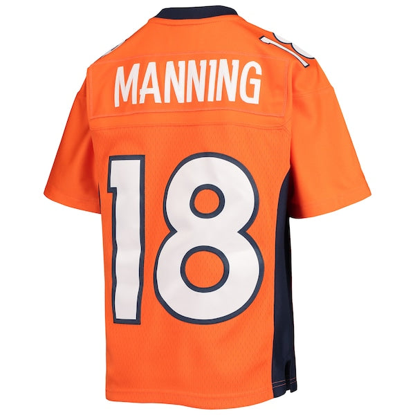 Peyton Manning Denver Broncos Youth 2015 Retired Player Legacy Jersey - Orange