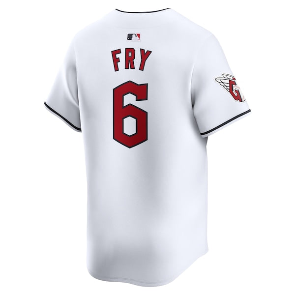 David Fry Cleveland Guardians Nike Home Limited Player Jersey - White