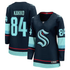 Kaapo Kakko Seattle Kraken  Women's Home Breakaway Player Jersey - Deep Sea Blue