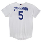 Freddie Freeman Los Angeles Dodgers Nike Preschool Home Replica Player Jersey - White