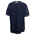 Atlanta Braves Nike Big & Tall Alternate Replica Team Jersey - Navy