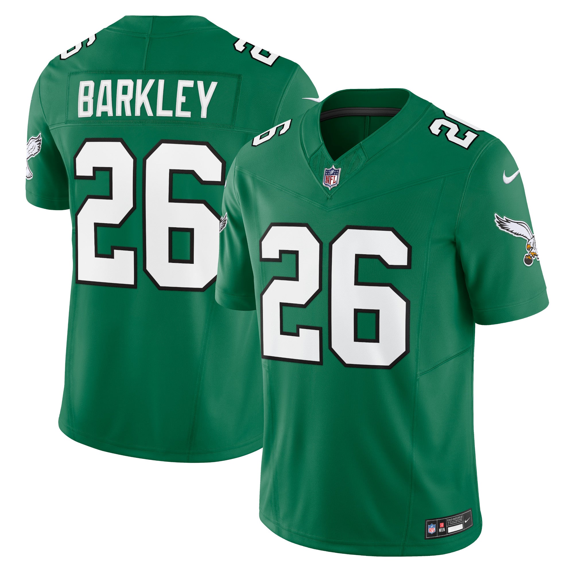 Saquon Barkley Philadelphia Eagles Nike Vapor F.U.S.E. Limited Jersey - Midnight Green/Kelly Green